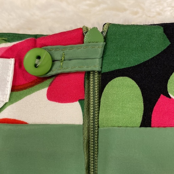 Talbots Petites NWT silk and cotton skirt. Size 12 - Picture 5 of 7